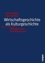 Cover von Wirtschaftsgeschichte als Kulturgeschichte