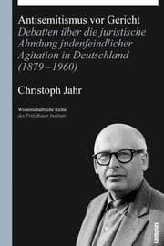 Cover von Antisemitismus vor Gericht