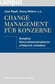 Cover von Change Management für Konzerne