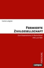 Cover von Formierte Zivilgesellschaft