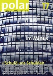 Cover von polar 17: Schuld und Schulden