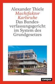 Cover von Machtfaktor Karlsruhe