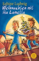 Cover von Weihnachten mit lila Lametta