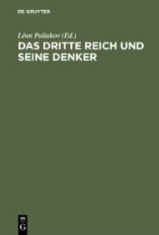 Cover von Das Dritte Reich und seine Denker