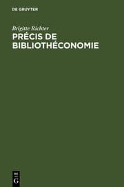 Cover von Précis de Bibliothéconomie