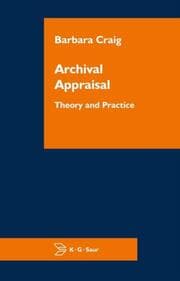 Cover von Archival Appraisal