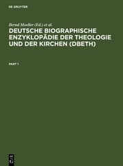 Cover von Deutsche Biographische Enzyklopädie der Theologie und Kirchen (DBETh)