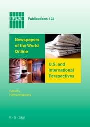 Cover von Newspapers of the World Online: U.S. and International Perspectives