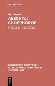 Cover von Aeschyli Choephoroe