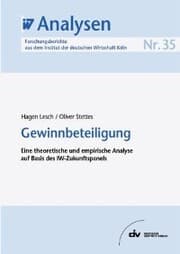 Cover von Gewinnbeteiligung