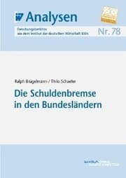Cover von Die Schuldenbremse in den Bundesländern