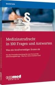 Cover von Medizinstrafrecht in 100 Fragen und Antworten