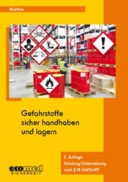 Cover von Gefahrstoffe sicher handhaben und lagern - Expertenpaket