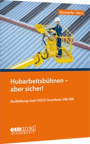 Cover von Hubarbeitsbühnen - aber sicher!