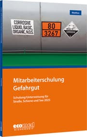 Cover von Mitarbeiterschulung Gefahrgut