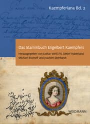 Cover von Das Stammbuch Engelbert Kaempfers - Kritische Edition und Kommentar