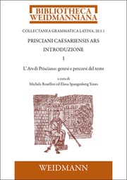 Cover von Prisciani Caesariensis Ars. Introduzione 1