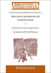 Cover von Prisciani Caesariensis Ars. Introduzione 2