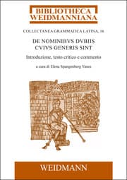Cover von De nominibus dubiis cuius generis sint