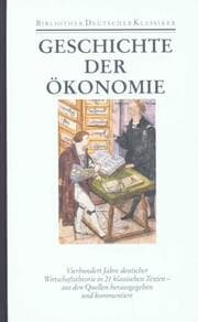 Cover von Geschichte der Ökonomie