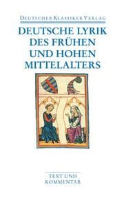 Cover von Deutsche Lyrik des frühen und hohen Mittelalters
