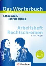 Cover von Das Wörterbuch für die Sekundarstufe - Arbeitsheft Rechtschreiben