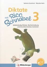 Cover von Diktate mit Rico Schnabel, Klasse 3