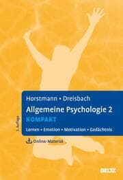 Cover von Allgemeine Psychologie 2 kompakt