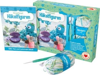 Cover von Kreativset Häkelfiguren - Süße Tiere und Leckereien häkeln