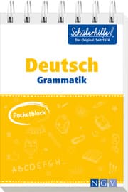 Cover von Pocketblock Deutsch Grammatik