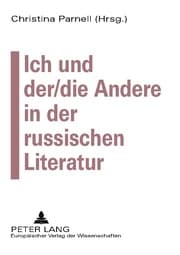 Cover von Ich und der/die Andere in der russischen Literatur