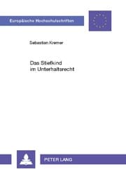 Cover von Das Stiefkind im Unterhaltsrecht