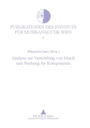 Cover von Analyse zur Vermittlung von Musik und Werbung für Komponisten