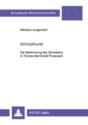 Cover von Schimpfkunst