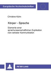 Cover von Körper - Sprache