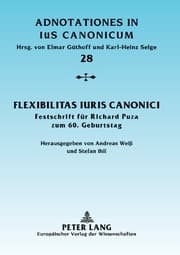 Cover von Flexibilitas Iuris Canonici