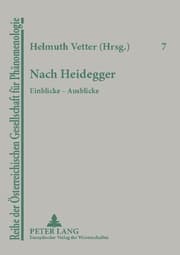 Cover von Nach Heidegger