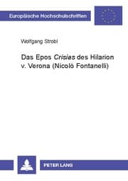 Cover von Das Epos 'Crisias' des Hilarion v. Verona (Nicolò Fontanelli)
