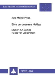 Cover von Eine vergessene Heilige