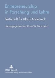 Cover von Entrepreneurship in Forschung und Lehre