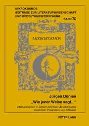 Cover von 'Wie jener Weise sagt...'