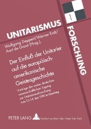Cover von Der Einfluß der Unitarier auf die europäisch-amerikanische Geistesgeschichte