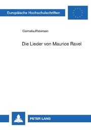 Cover von Die Lieder von Maurice Ravel