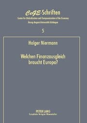 Cover von Welchen Finanzausgleich braucht Europa?