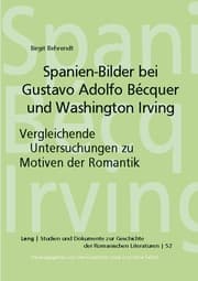 Cover von Spanien-Bilder bei Gustavo Adolfo Bécquer und Washington Irving