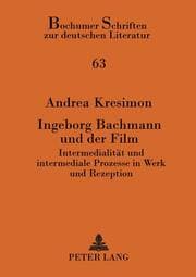 Cover von Ingeborg Bachmann und der Film