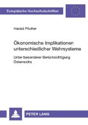 Cover von Ökonomische Implikationen unterschiedlicher Wehrsysteme