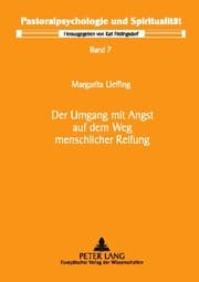 Cover von Der Umgang mit Angst auf dem Weg menschlicher Reifung