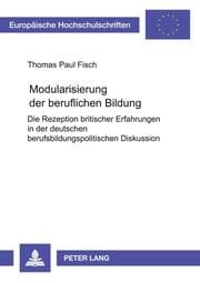 Cover von Modularisierung der beruflichen Bildung