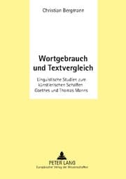 Cover von Wortgebrauch und Textvergleich